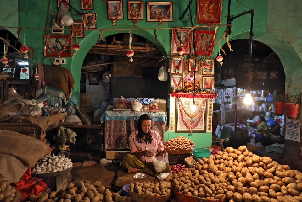 VIEW 4 India's March inflation accelerates on higher food, transportation costs