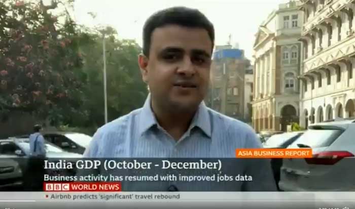 India GDP ( October - December ) Covid lockdowns caused india to suffer its deepest recession in history